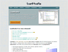 Tablet Screenshot of luastudio.net